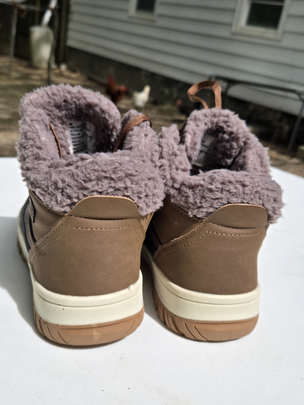 Weatherproof Brown & Black Winter Duck Boot - Picture 6 of 10
